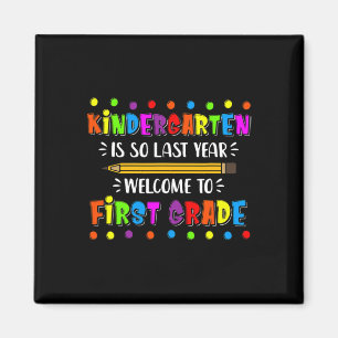 Der Kindergarten ist im letzten Jahr so weit zurüc Magnet