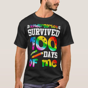 Der Kindergarten überlebte 100 Tage von mir100 Tag T-Shirt
