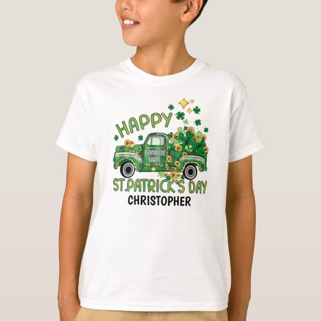 Der Kinderwagen St Patricks Day Fun - individuell  T-Shirt (Vorderseite)