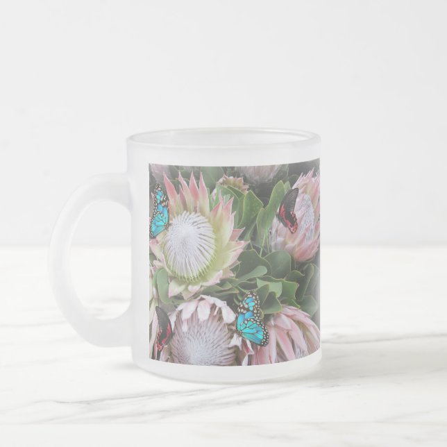 Der King Protea Mattglastasse (Links)