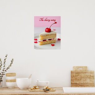 Der Kirsch Auf dem Poster