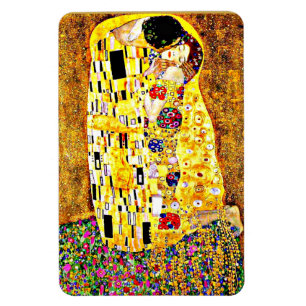 Der Kiss, berühmtes Gemälde von Gustav Klimt Magnet
