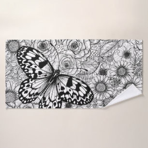 Der Kite-Garten aus Papier Badhandtuch Set