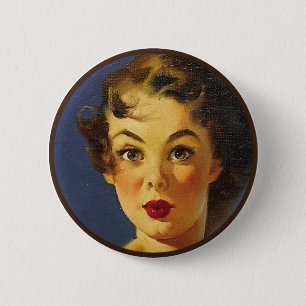 Der Kitsch BItsch: Button-Oben Porträts Button