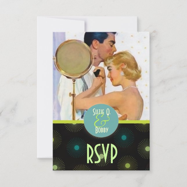 Der Kitsch Bitsch : Für besser ... RSVP Karte (Vorderseite)