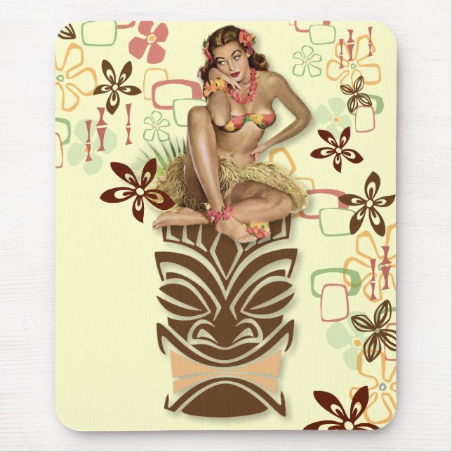 Der Kitsch BItsch: Hula Hüften! Mousepad (Vorne)