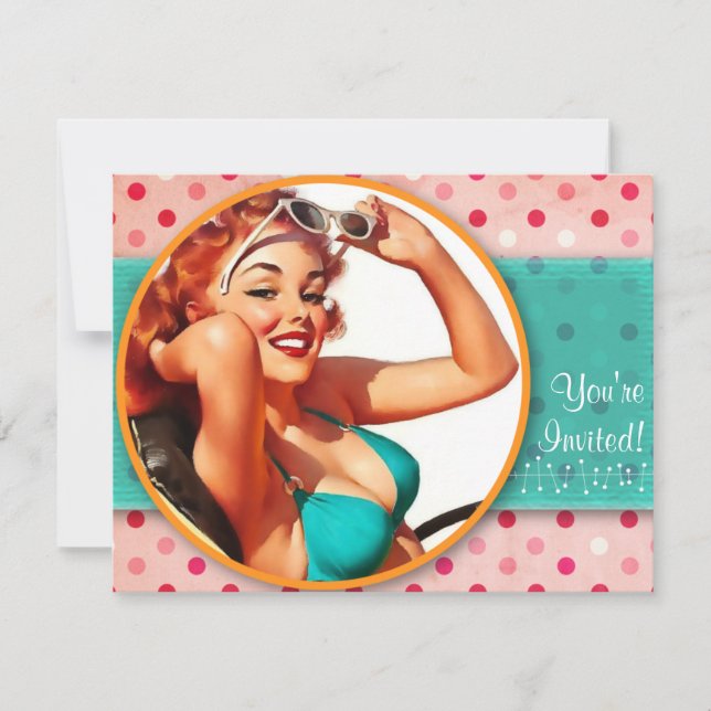 Der Kitsch Bitsch: IRGENDWELCHE Party Einladungen (Vorderseite)