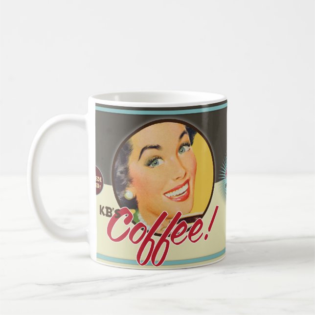 Der Kitsch Bitsch : KB's Kaffee! Kaffeetasse (Links)