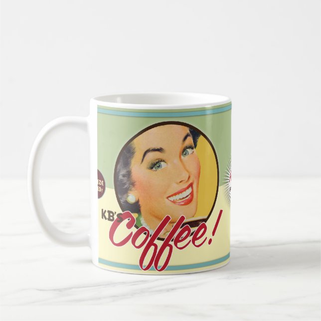 Der Kitsch Bitsch : KB's Kaffee! Kaffeetasse (Links)