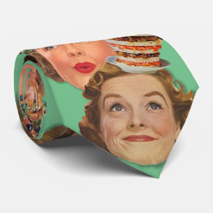 Der Kitsch Bitsch: Körperlose Damen des Kitschs Krawatte
