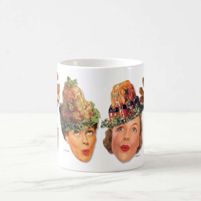 Der Kitsch Bitsch: Körperlose Damen des Kitschs Tasse (Mittel)