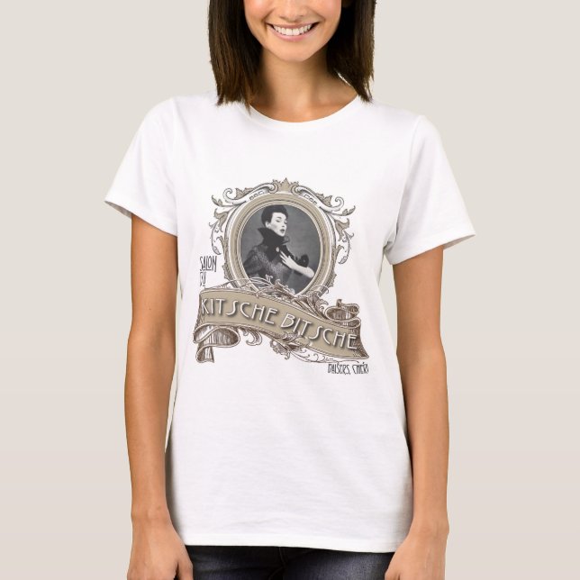Der Kitsch Bitsch: Salon du Kitsche Bitsche T-Shirt (Vorderseite)