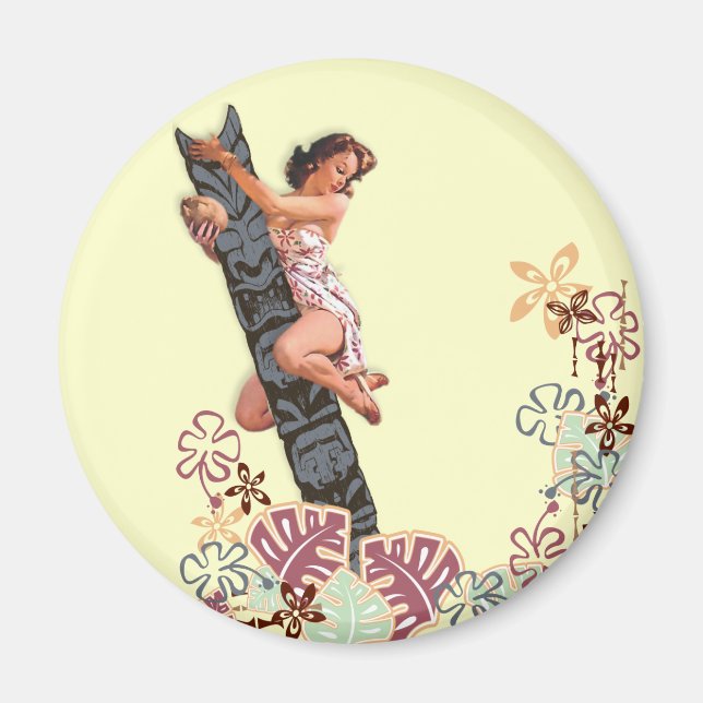 Der Kitsch Bitsch : Up A Tiki Tree! Magnet (Vorne)
