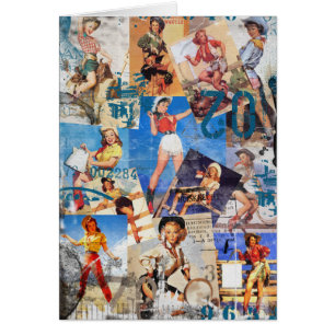 Der Kitsch Bitsch: Zerstörte Cowgirl Button-Oben