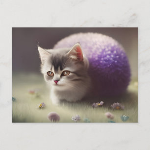 Der Kitten Bush Postkarte