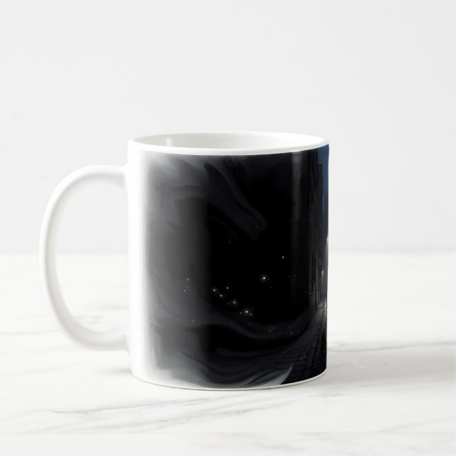 Der Klang der Stille — Midnight Soul Mug Kaffeetasse (Links)