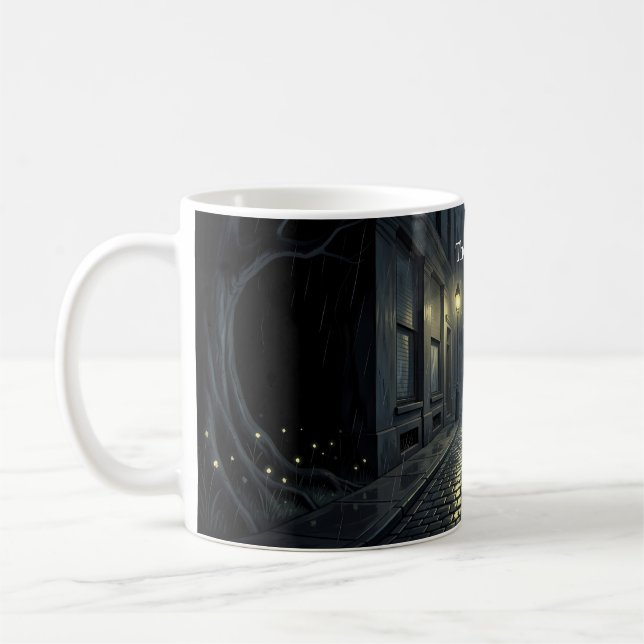 Der Klang der Stille Regentasse Kaffeetasse (Links)