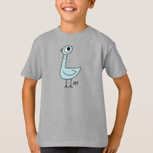 Der klassische Kids-Stahl der Taube T-Shirt