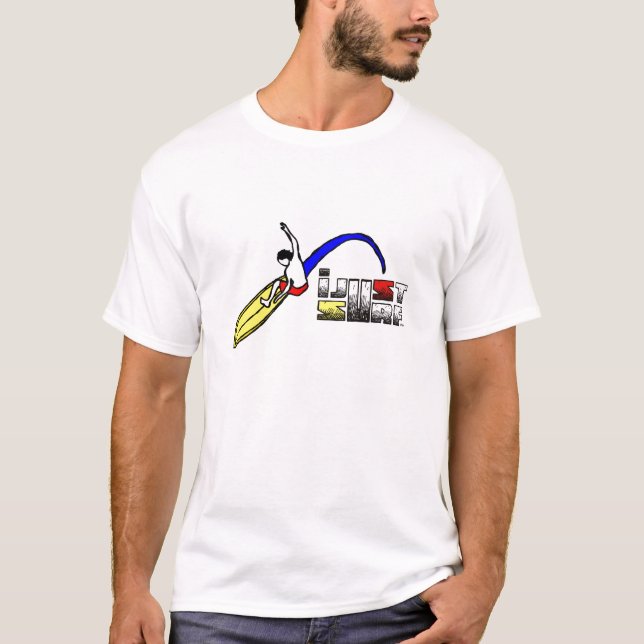 Der klassische Surfer T-Shirt (Vorderseite)