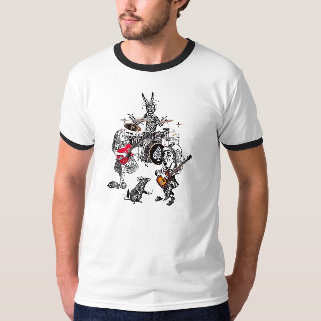 der klassische wütende Tee-Partywecker T-Shirt (Vorderseite)