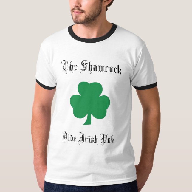 Der Kleeblatt Olde IrenPub T-Shirt (Vorderseite)