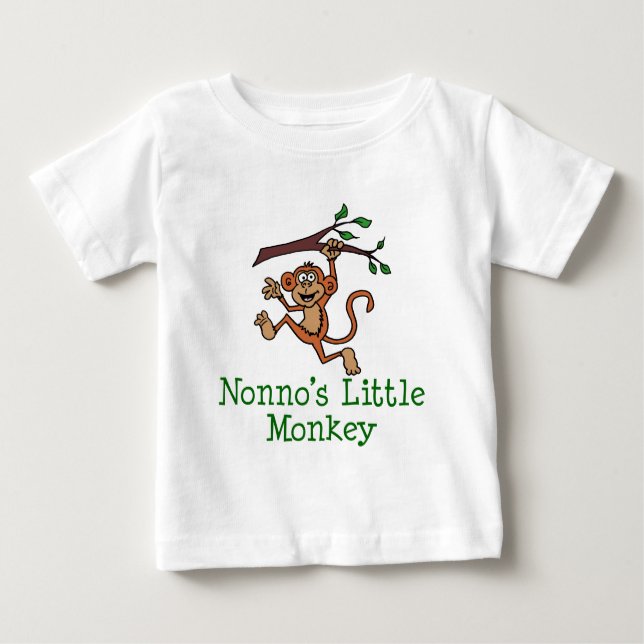 Der kleine Affe Baby T-shirt (Vorderseite)