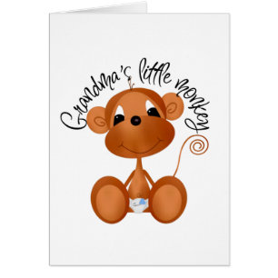 Der kleine Affe der Großmutter - Jungen-T-Shirts