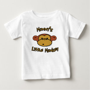 Der kleine Affe der Mama Baby T-shirt