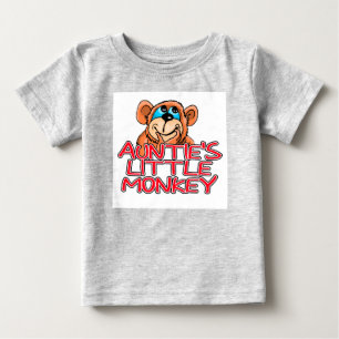 Der kleine Affe der Tante Baby T-shirt