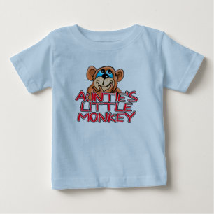 Der kleine Affe der Tante Baby T-shirt