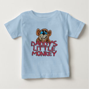 Der kleine Affe des Vatis Baby T-shirt