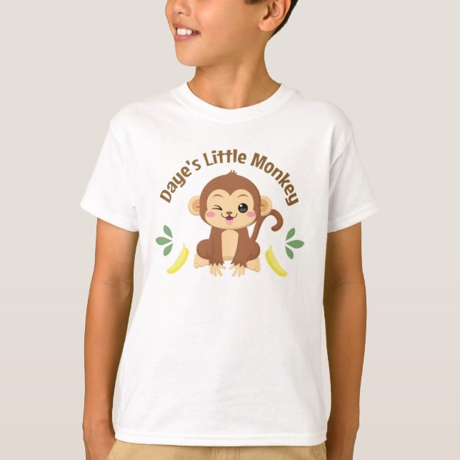 Der kleine Affe T-Shirt (Vorderseite)