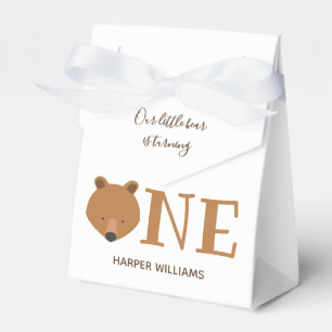 Der kleine Bär macht ein Tier zum ersten Geburtst Geschenkschachtel