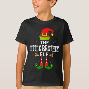 Der kleine Bruder Elf Weihnachten Familie Matching T-Shirt