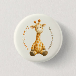 Der kleine Entdecker   Safari-Freunde-Baby-Party Button