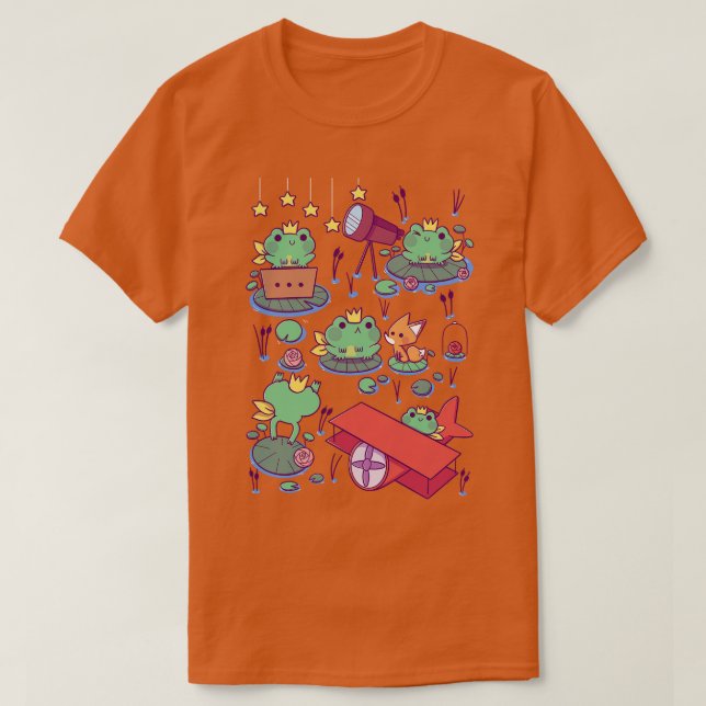 Der kleine Froschprinz T-Shirt (Design vorne)