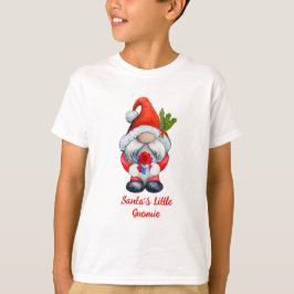 Der kleine Gnomie Red Boy Gnome T - Shirt des Weih