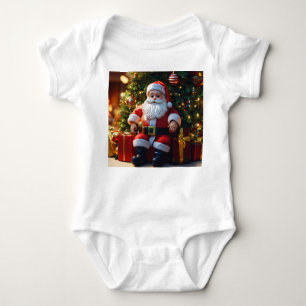 "Der kleine Helfer des Weihnachtsmanns: Adorable, Baby Strampler