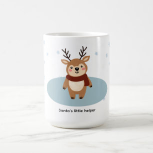 Der kleine Helfer des Weihnachtsmanns Kaffeetasse