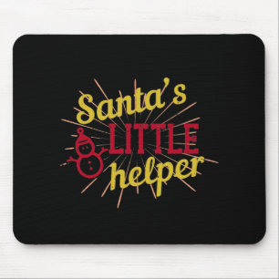 Der kleine Helfer des Weihnachtsmanns Mousepad