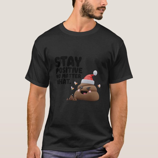 Der kleine Helfer des Weihnachtsmanns T-Shirt (Vorderseite)