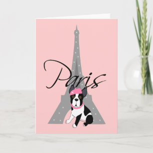 Der kleine Hund in Paris Karte