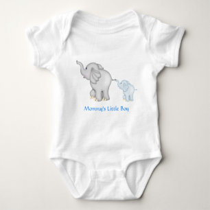 Der kleine Jungen-Elefant-T - Shirt der Mama