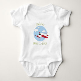 Der kleine Kopilot des Vatis Baby Strampler
