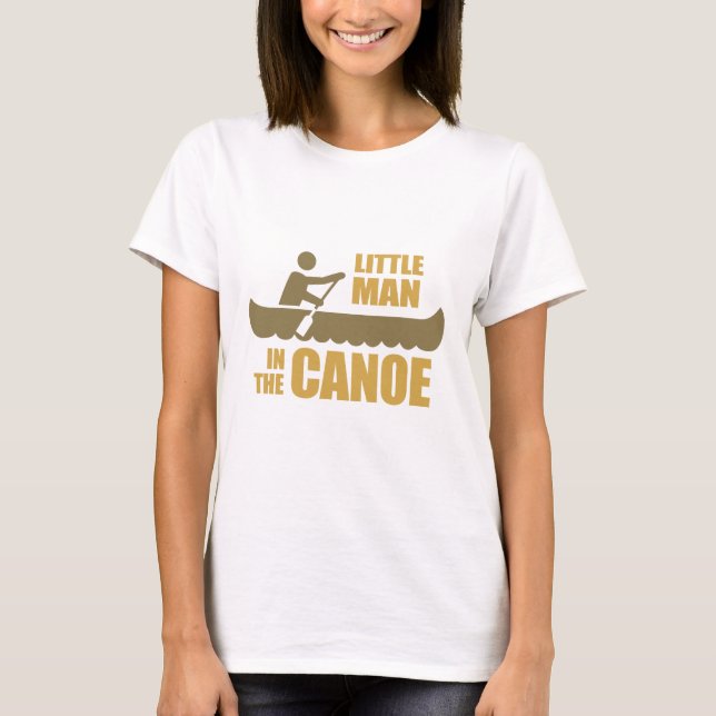 DER KLEINE MANN IN DER KANOUR T-Shirt (Vorderseite)