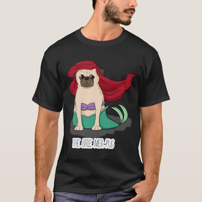 Der kleine Meer-Mops T-Shirt (Vorderseite)
