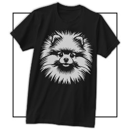 Der kleine MVP: Pomeranian Pop Art Jersey Stil T-Shirt