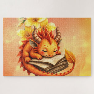 Der kleine mystische Drache. Puzzle