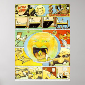 Der kleine Nemo und der Mond Poster