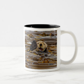 Der kleine Otter Zweifarbige Tasse